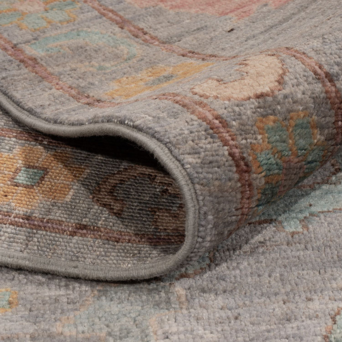 Alfombra Ziegler - Usak - 404 x 301 cm - azul claro