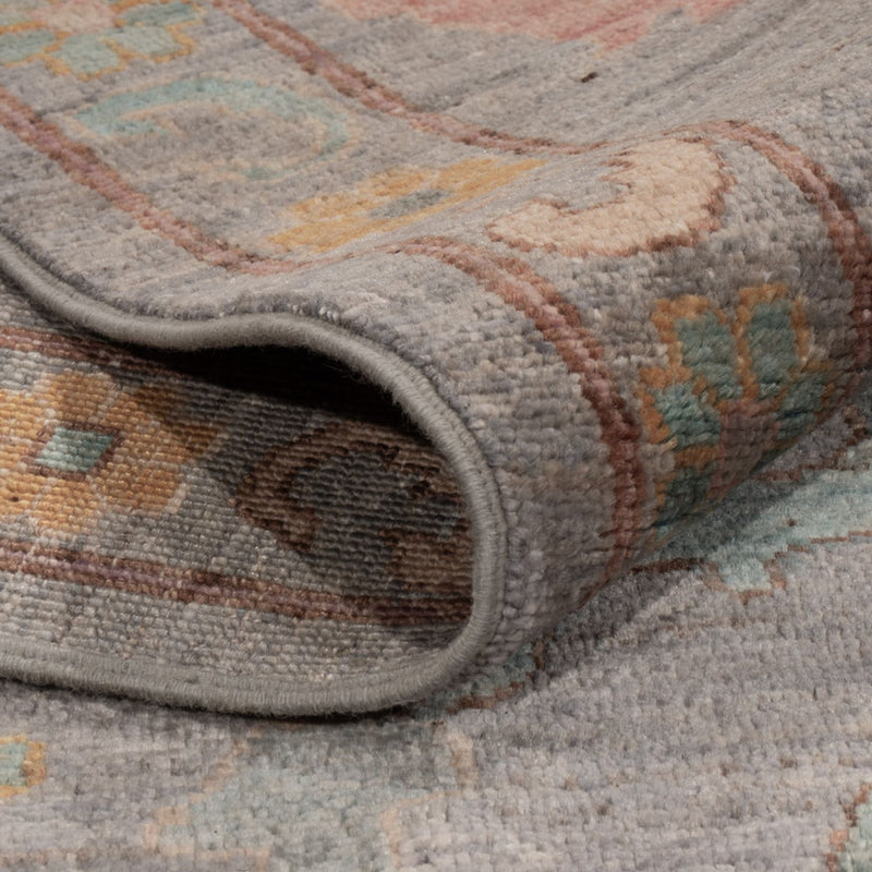 Alfombra Ziegler - Usak - 404 x 301 cm - azul claro