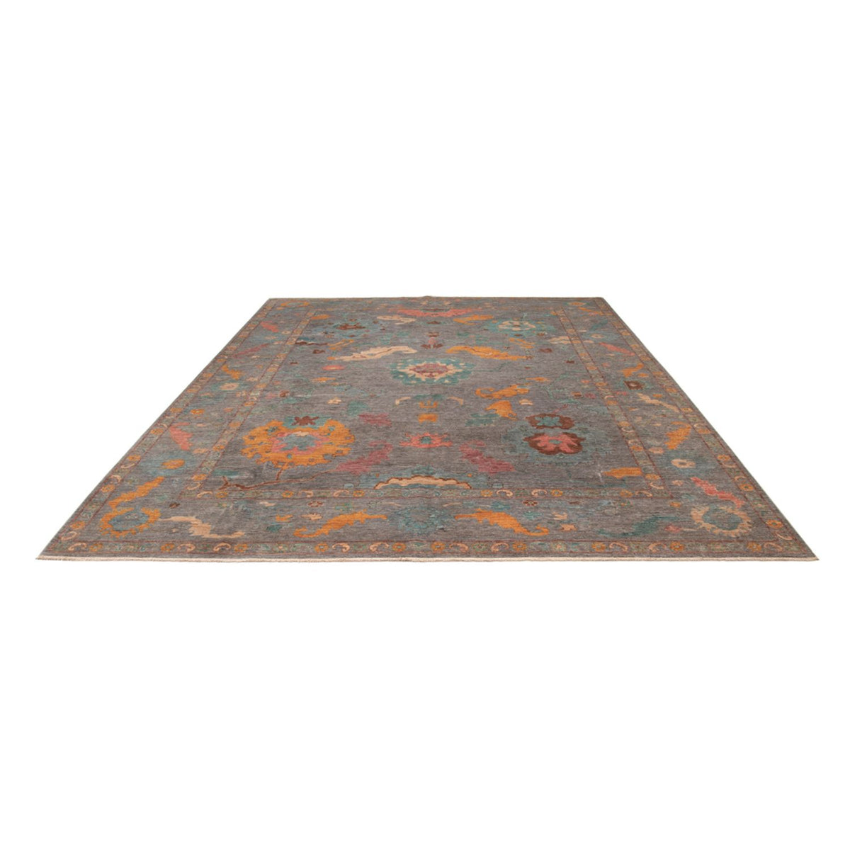 Alfombra Ziegler - Usak - 404 x 301 cm - azul claro