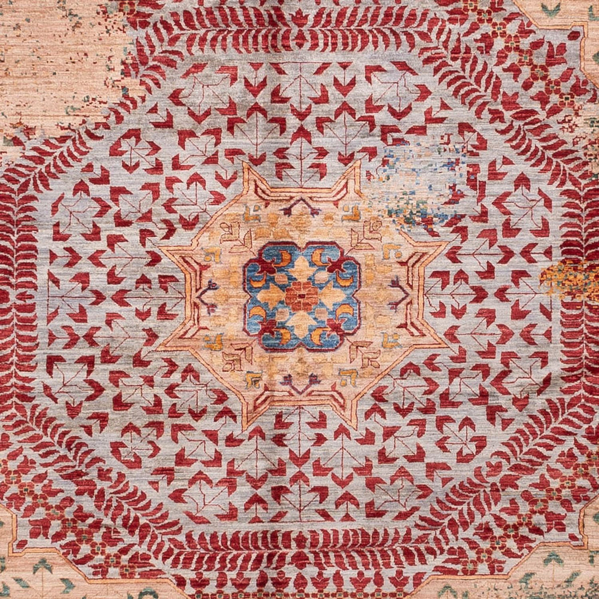 Alfombra de diseño - 394 x 298 cm - multicolor