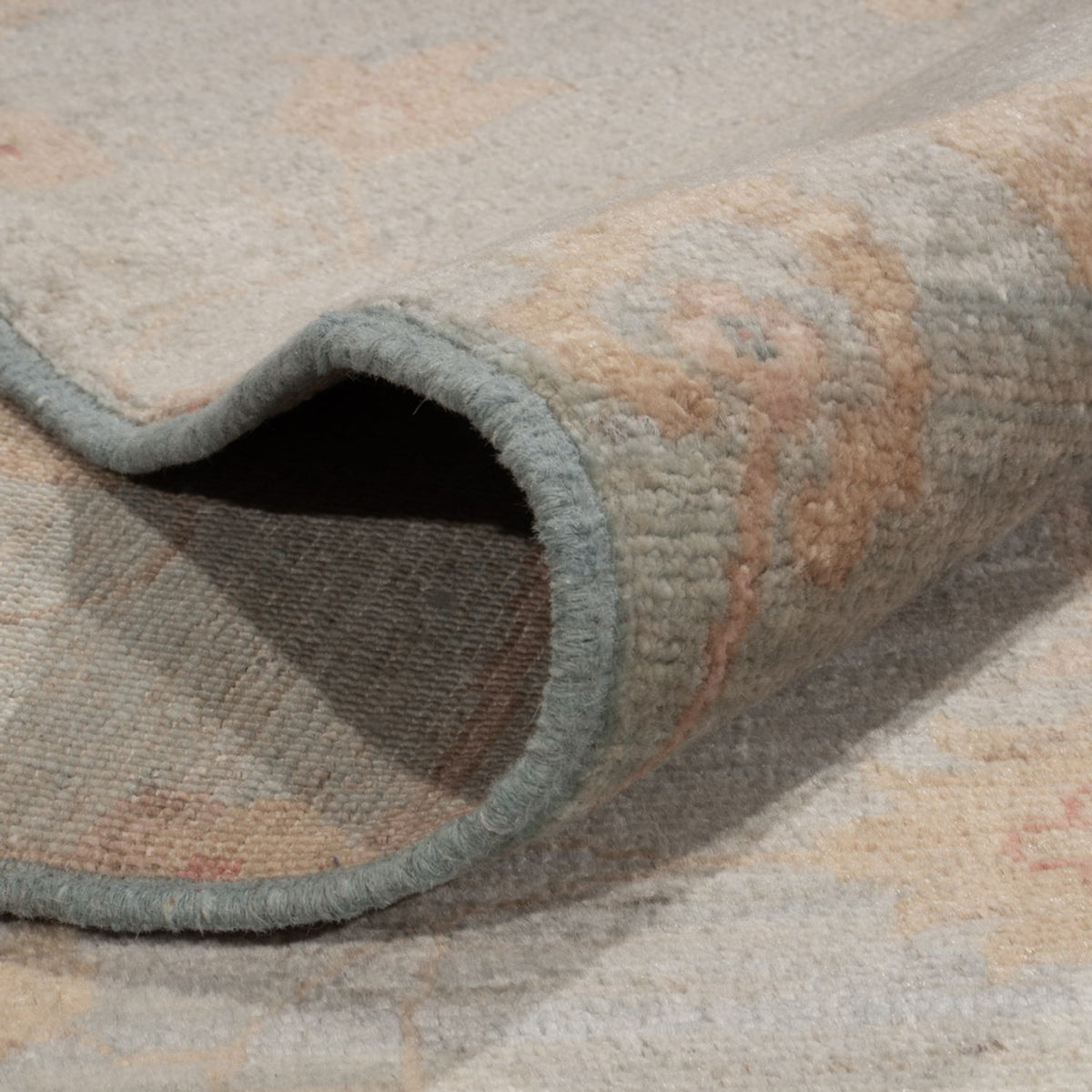 Alfombra Ziegler - 402 x 306 cm - azul claro