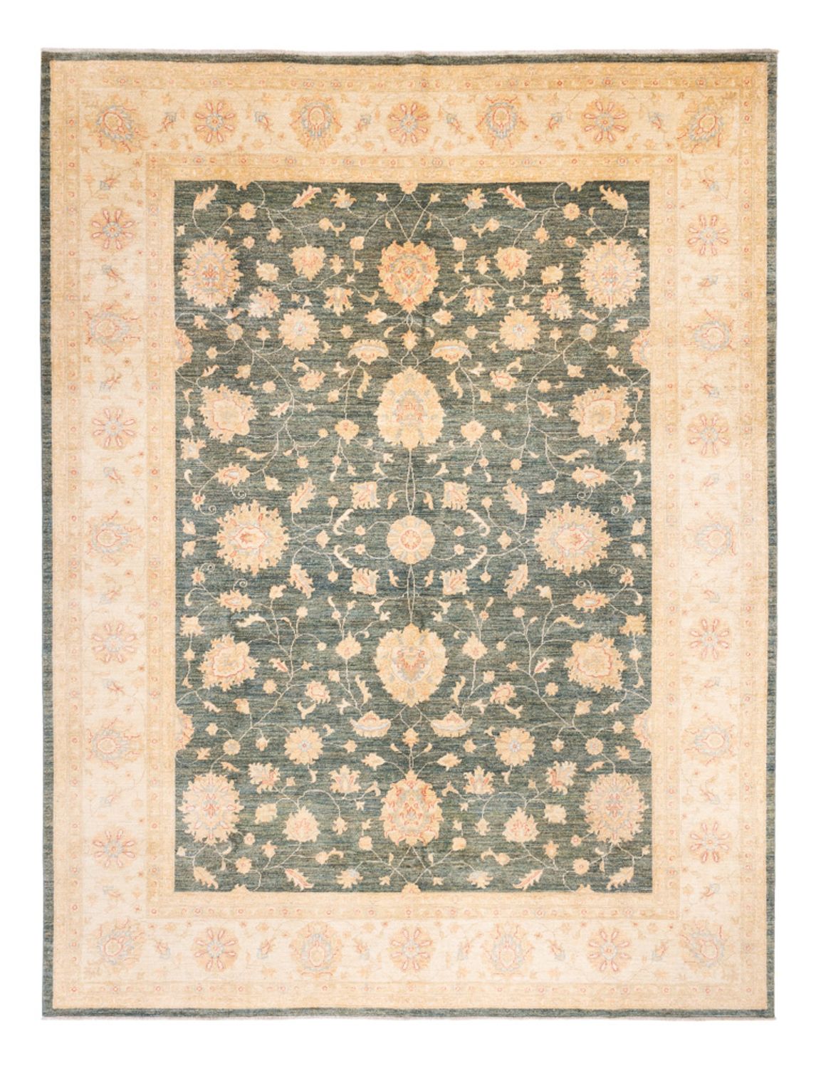 Alfombra Ziegler - 392 x 302 cm - verde menta