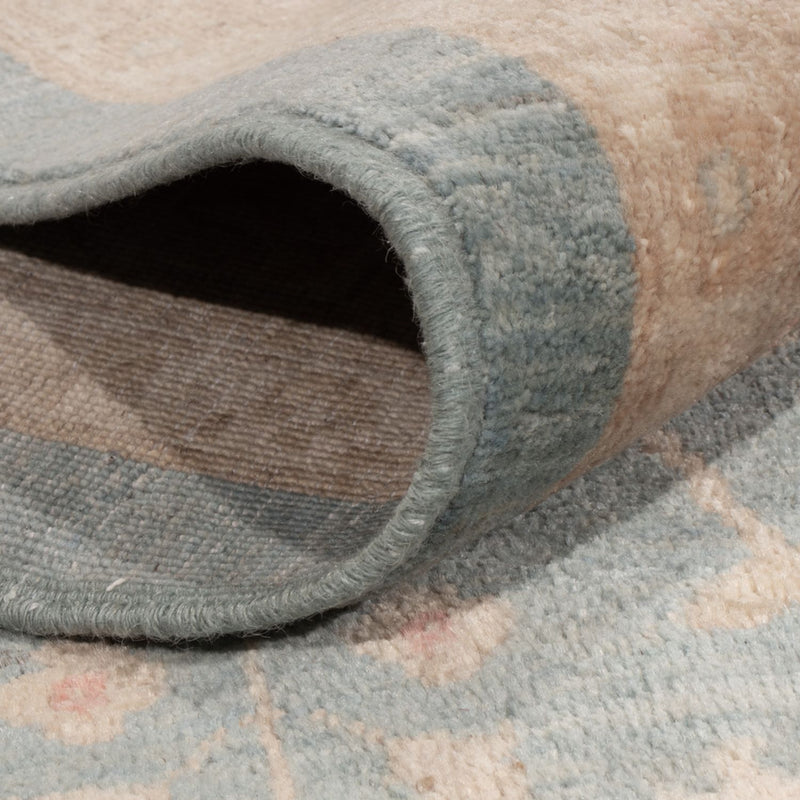 Alfombra Ziegler cuadrado  - 297 x 298 cm - azul claro