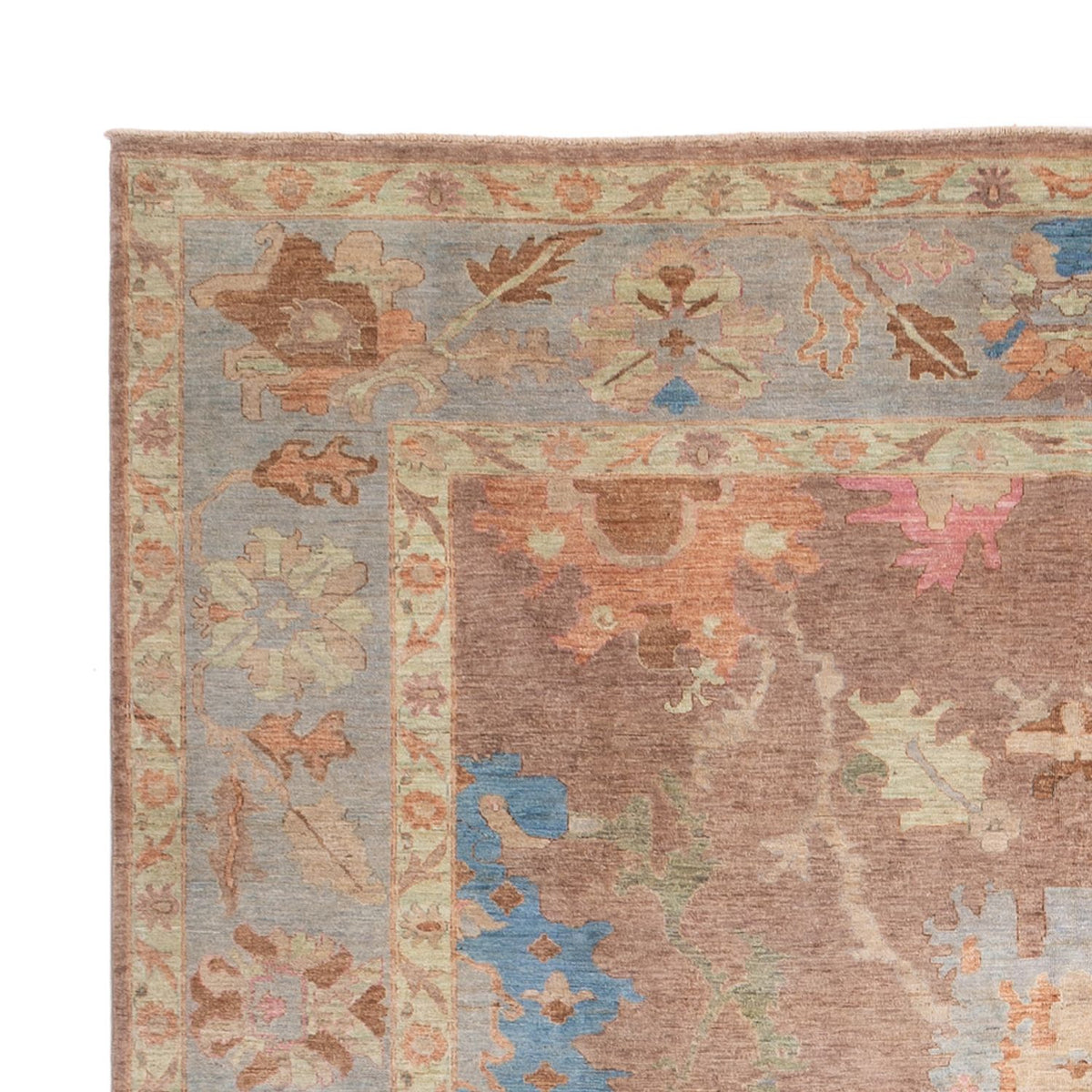 Alfombra Ziegler - Usak - 410 x 315 cm - beige oscuro
