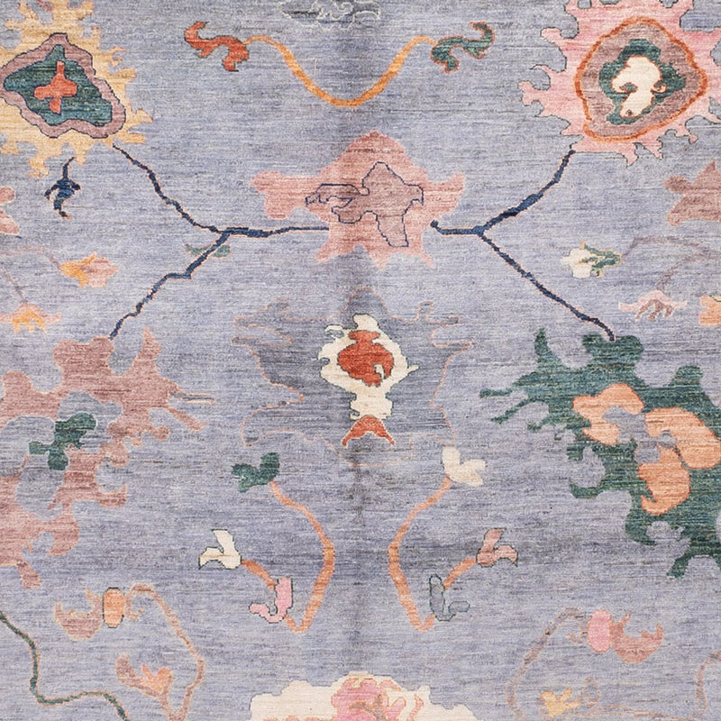 Alfombra Ziegler - Usak - 397 x 300 cm - azul oscuro