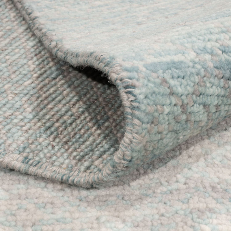 Alfombra de diseño - 428 x 307 cm - azul claro