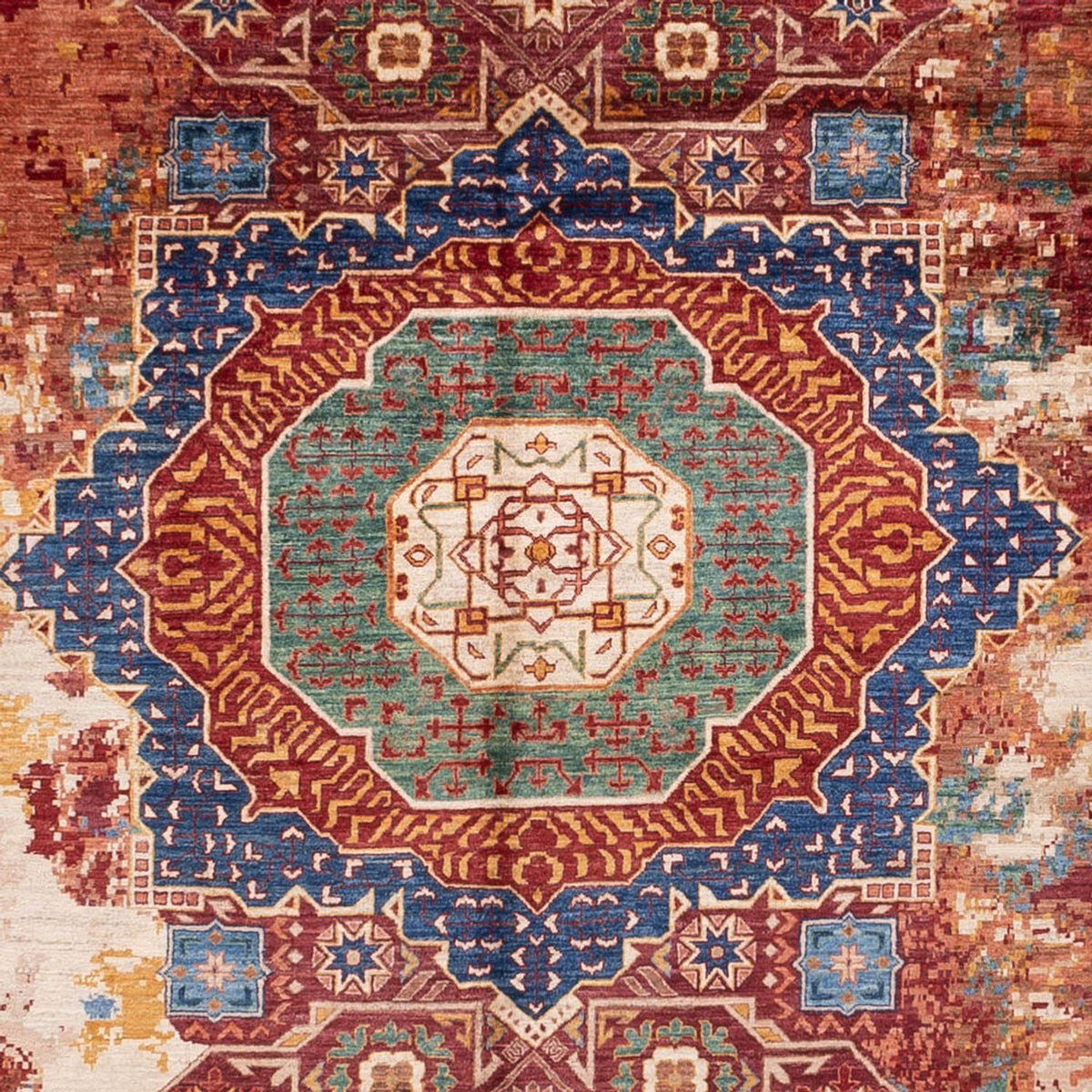 Alfombra de diseño - 391 x 306 cm - multicolor