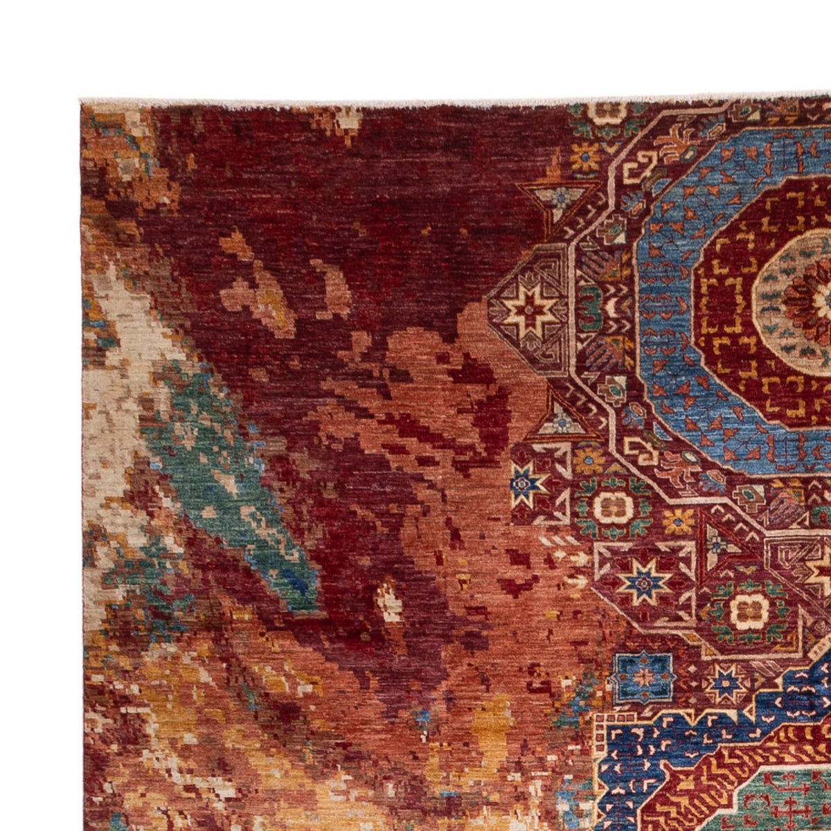 Alfombra de diseño - 391 x 306 cm - multicolor