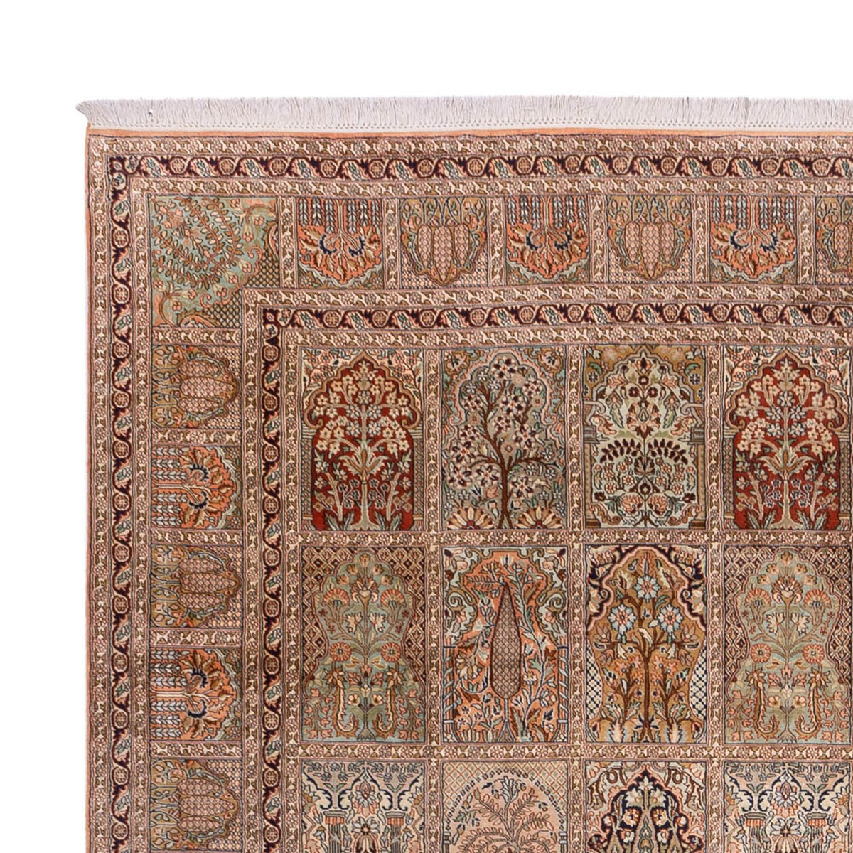 Seda de Cachemira Alfombra 298x403cm - Alfombra oriental