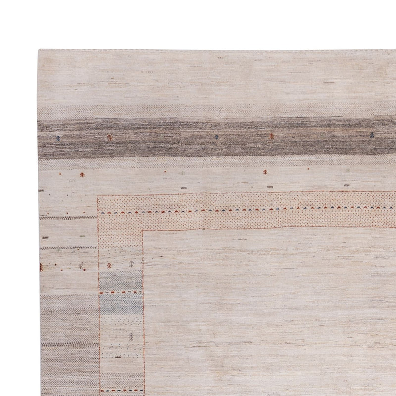 Alfombra Gabbeh - Loribaft Indus - 396 x 300 cm - taupe