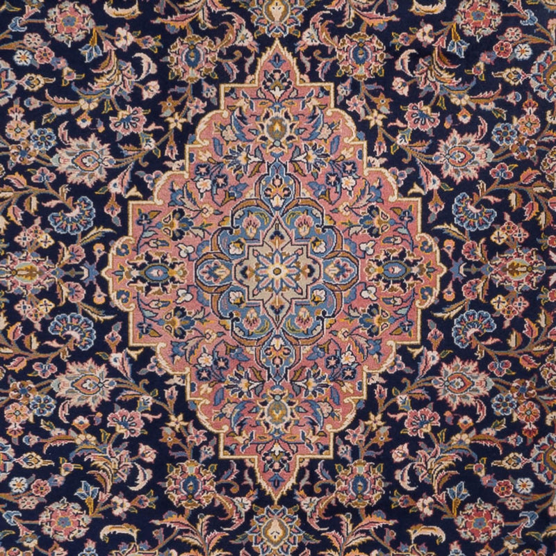 Alfombra persa - Keshan - 355 x 264 cm - beige oscuro