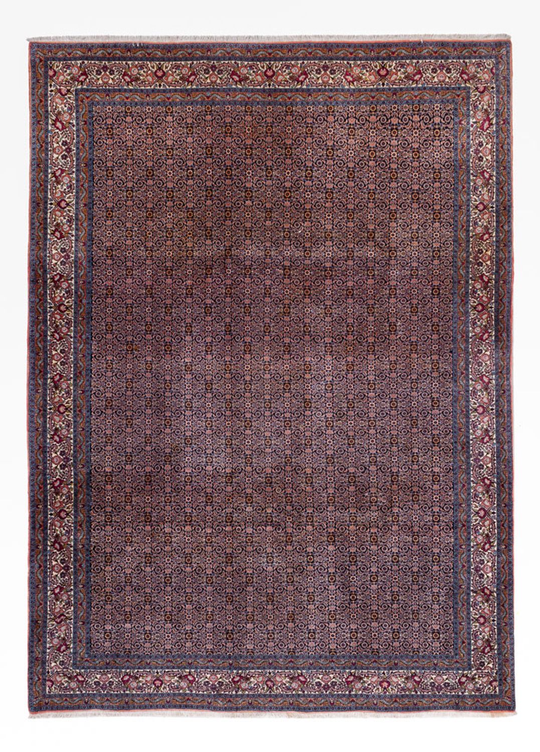 Alfombra persa - Bidjar - 349 x 252 cm - beige oscuro
