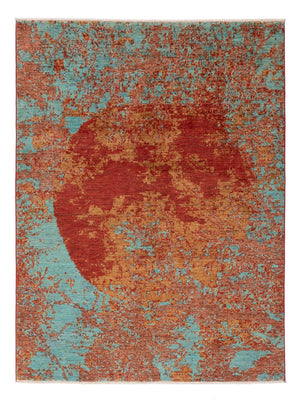 Alfombra de diseño - 201 x 155 cm - multicolor