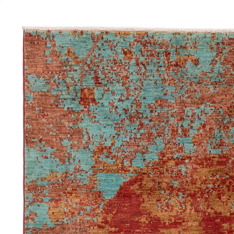 Alfombra de diseño - 201 x 155 cm - multicolor