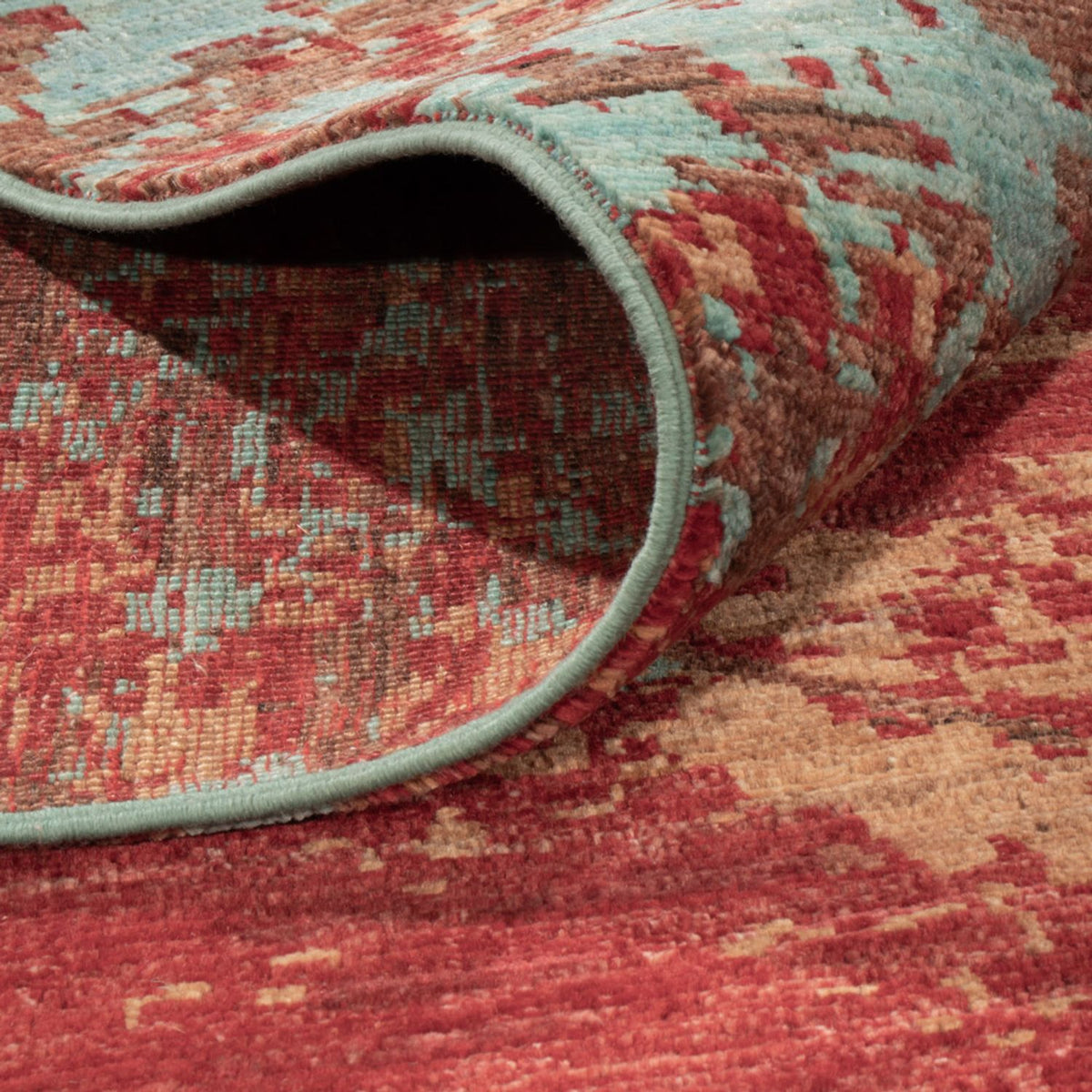 Alfombra de diseño - 296 x 207 cm - multicolor