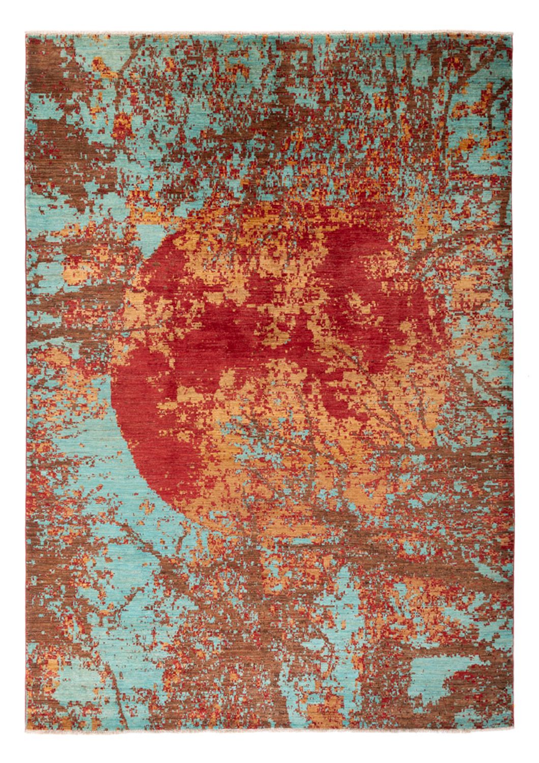 Alfombra de diseño - 301 x 210 cm - multicolor