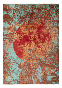 Alfombra de diseño - 301 x 210 cm - multicolor