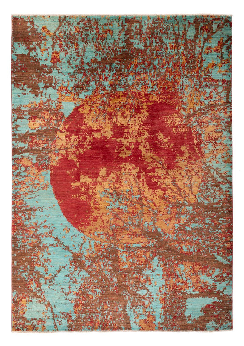 Alfombra de diseño - 301 x 210 cm - multicolor