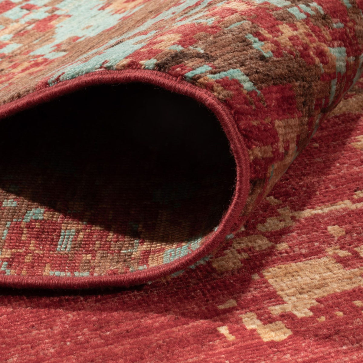 Alfombra de diseño - 301 x 210 cm - multicolor