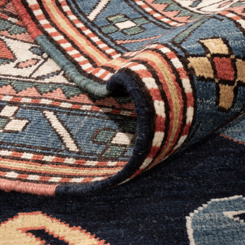 Alfombra Ziegler - Kazak - 328 x 247 cm - azul oscuro