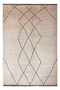Alfombra bereber - 293 x 198 cm - beige