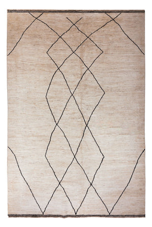 Alfombra bereber - 293 x 198 cm - beige