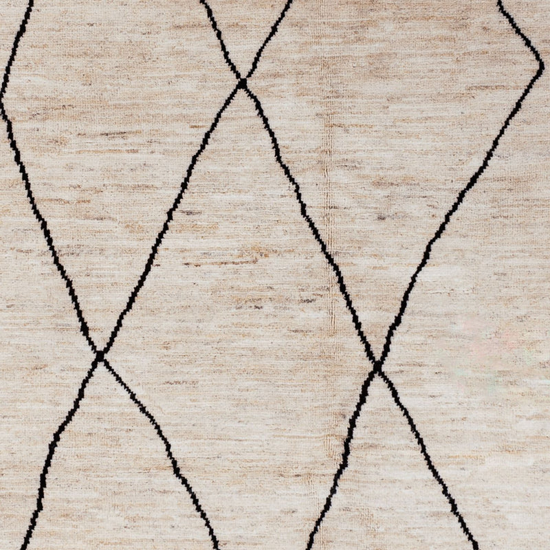 Alfombra bereber - 293 x 198 cm - beige