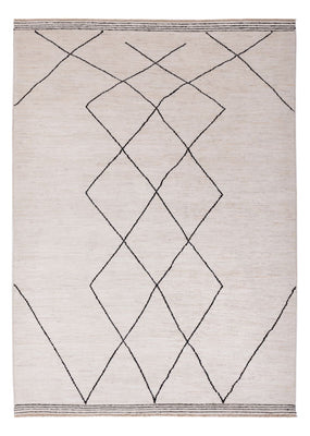 Alfombra bereber - 206 x 155 cm - beige