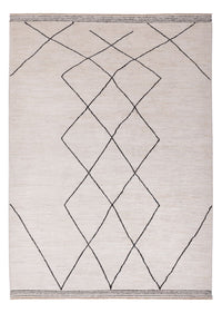 Alfombra bereber - 206 x 155 cm - beige