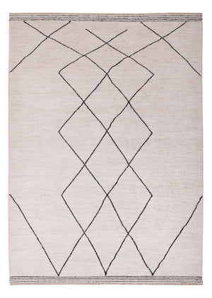 Alfombra bereber - 206 x 155 cm - beige