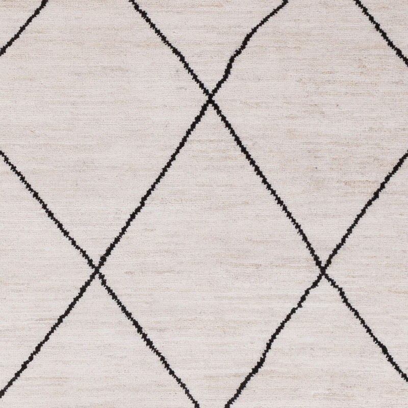 Alfombra bereber - 206 x 155 cm - beige