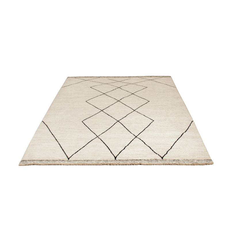 Alfombra bereber - 206 x 155 cm - beige