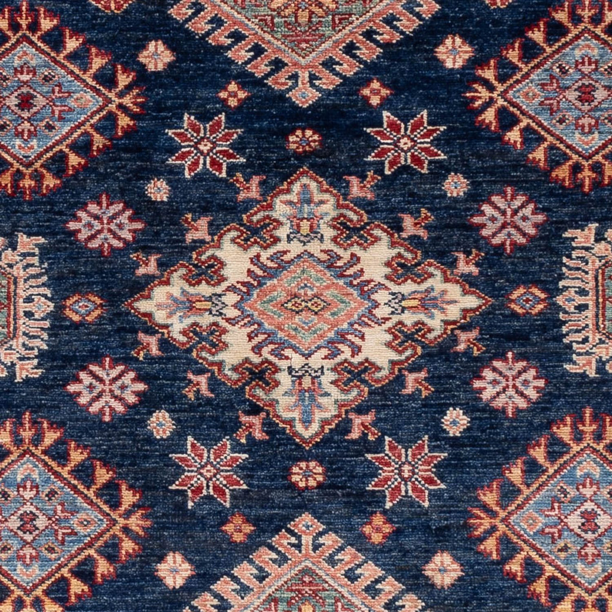 Alfombra Ziegler - Kazak - 211 x 152 cm - azul oscuro
