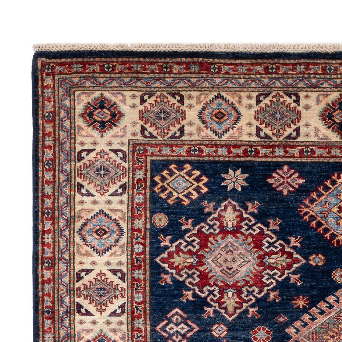 Alfombra Ziegler - Kazak - 211 x 152 cm - azul oscuro