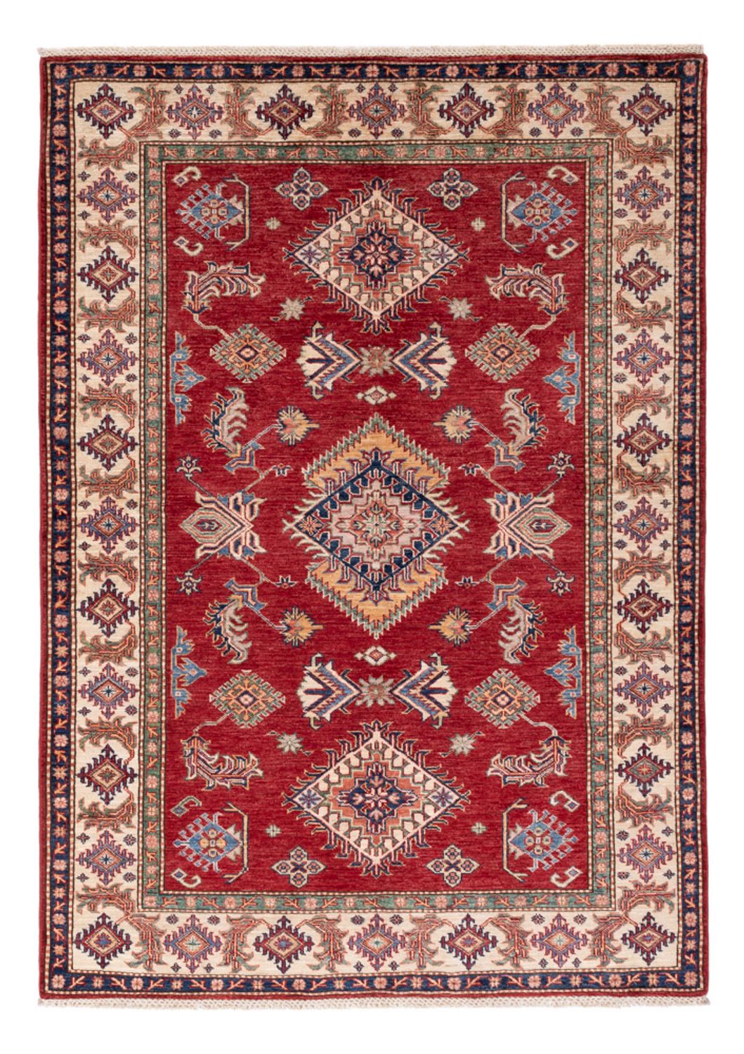 Alfombra Ziegler - Kazak - 203 x 149 cm - rojo