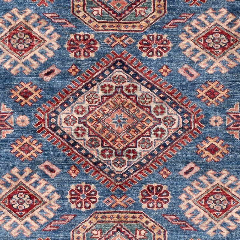 Alfombra Ziegler - Kazak - 217 x 153 cm - azul oscuro