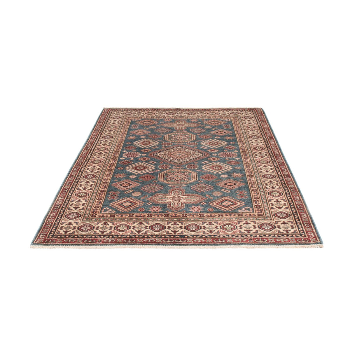 Alfombra Ziegler - Kazak - 217 x 153 cm - azul oscuro
