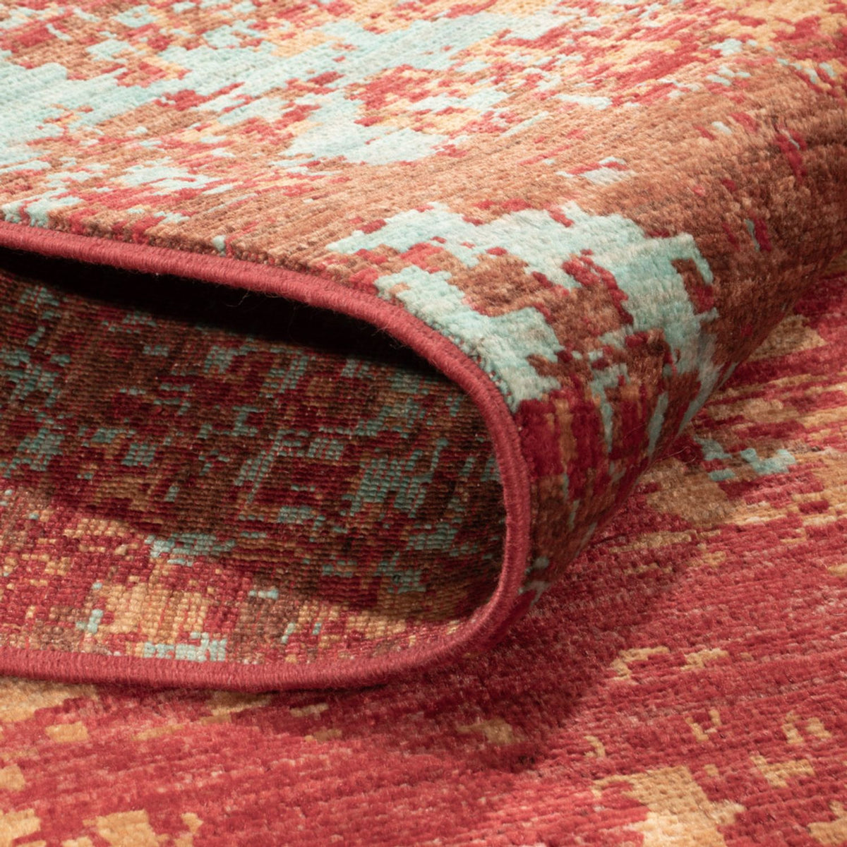 Alfombra de diseño - 246 x 173 cm - multicolor