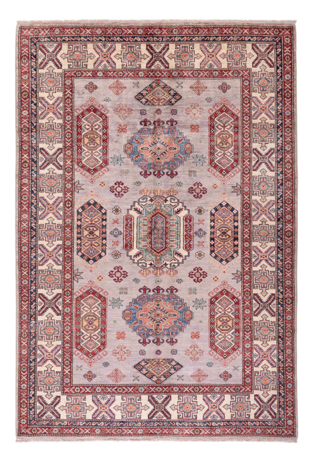 Alfombra Ziegler - Kazak - 239 x 170 cm - rojo claro