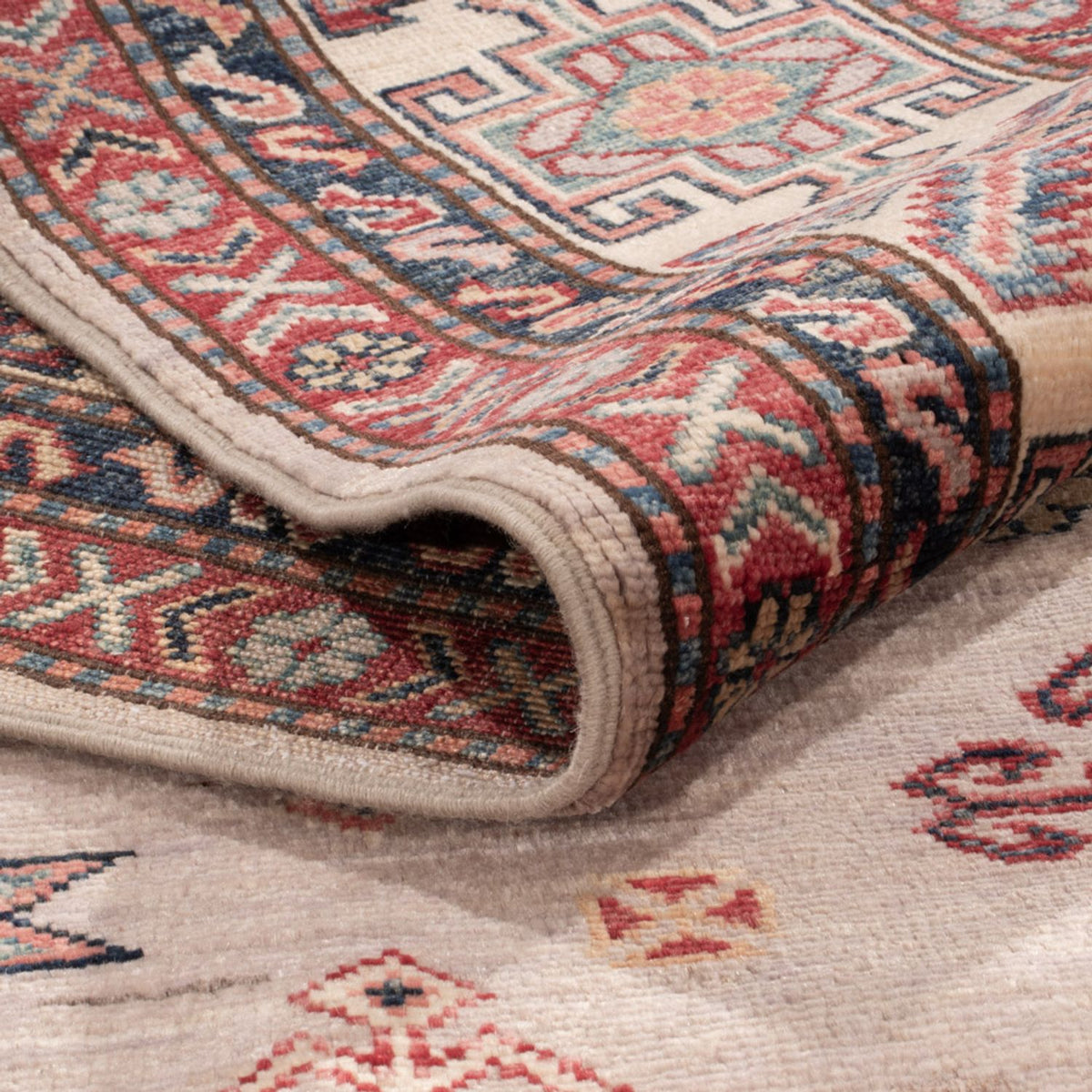 Alfombra Ziegler - Kazak - 239 x 170 cm - rojo claro