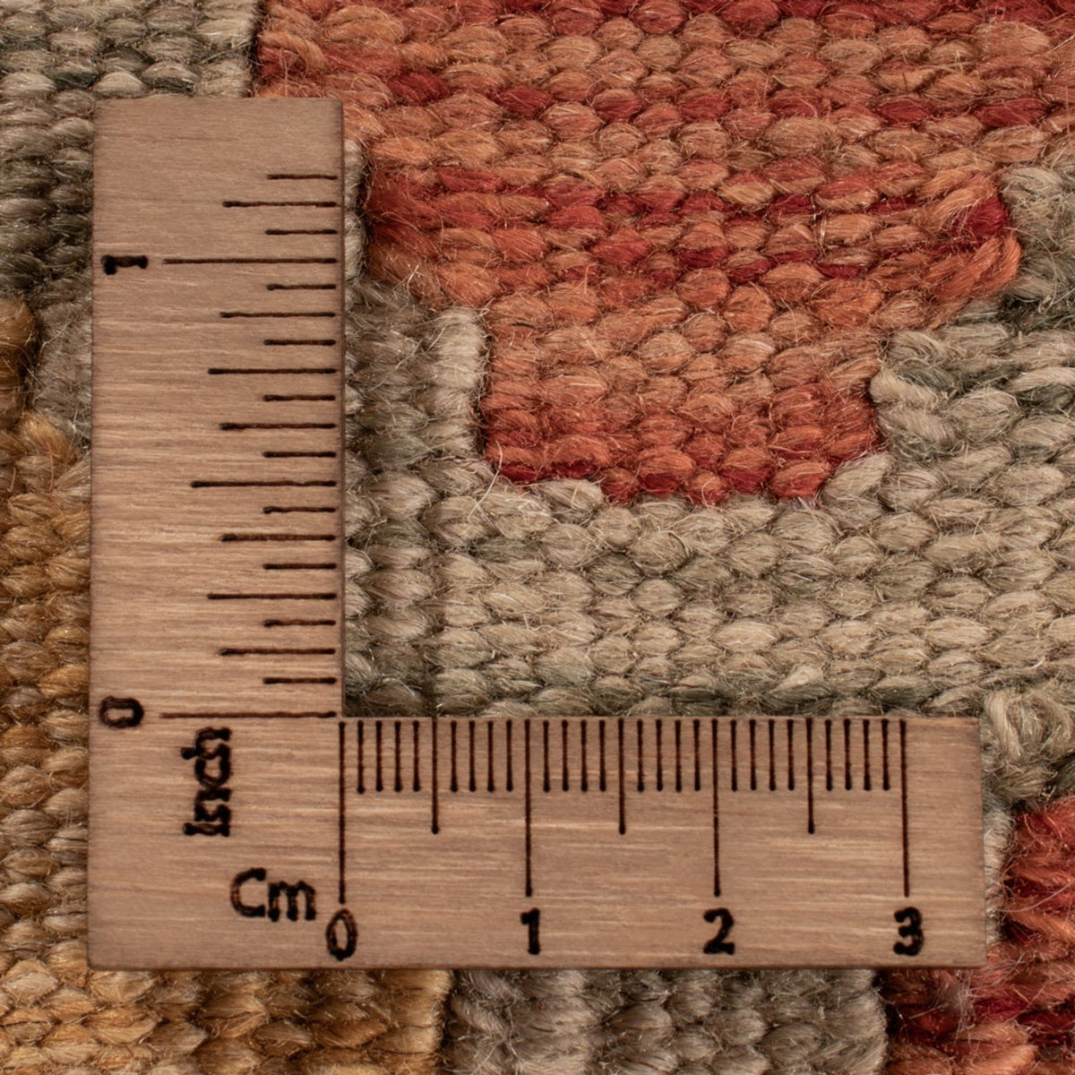 Alfombra Kelim - Splash - 294 x 252 cm - multicolor