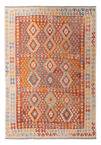 Kilim Maimana 207x292cm - Alfombra de lana - multicolor