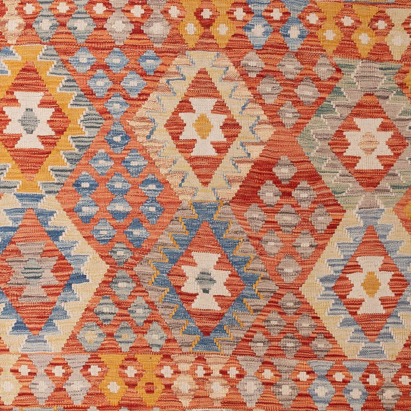 Alfombra Kelim - Splash - 292 x 207 cm - multicolor