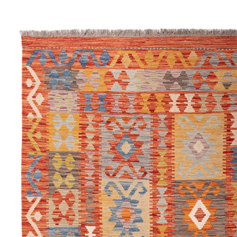 Alfombra Kelim - Splash - 298 x 197 cm - multicolor