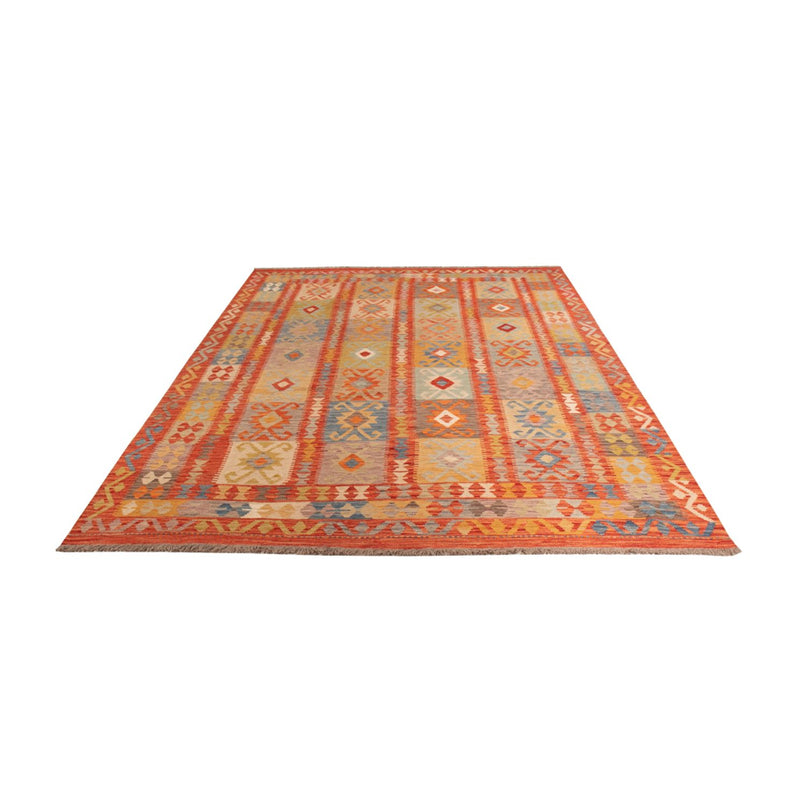 Alfombra Kelim - Splash - 298 x 197 cm - multicolor