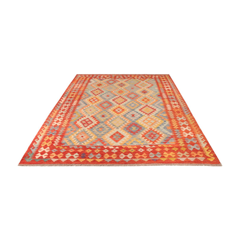 Alfombra Kelim - Splash - 295 x 196 cm - multicolor