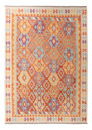 Alfombra Kelim - Splash - 288 x 206 cm - multicolor