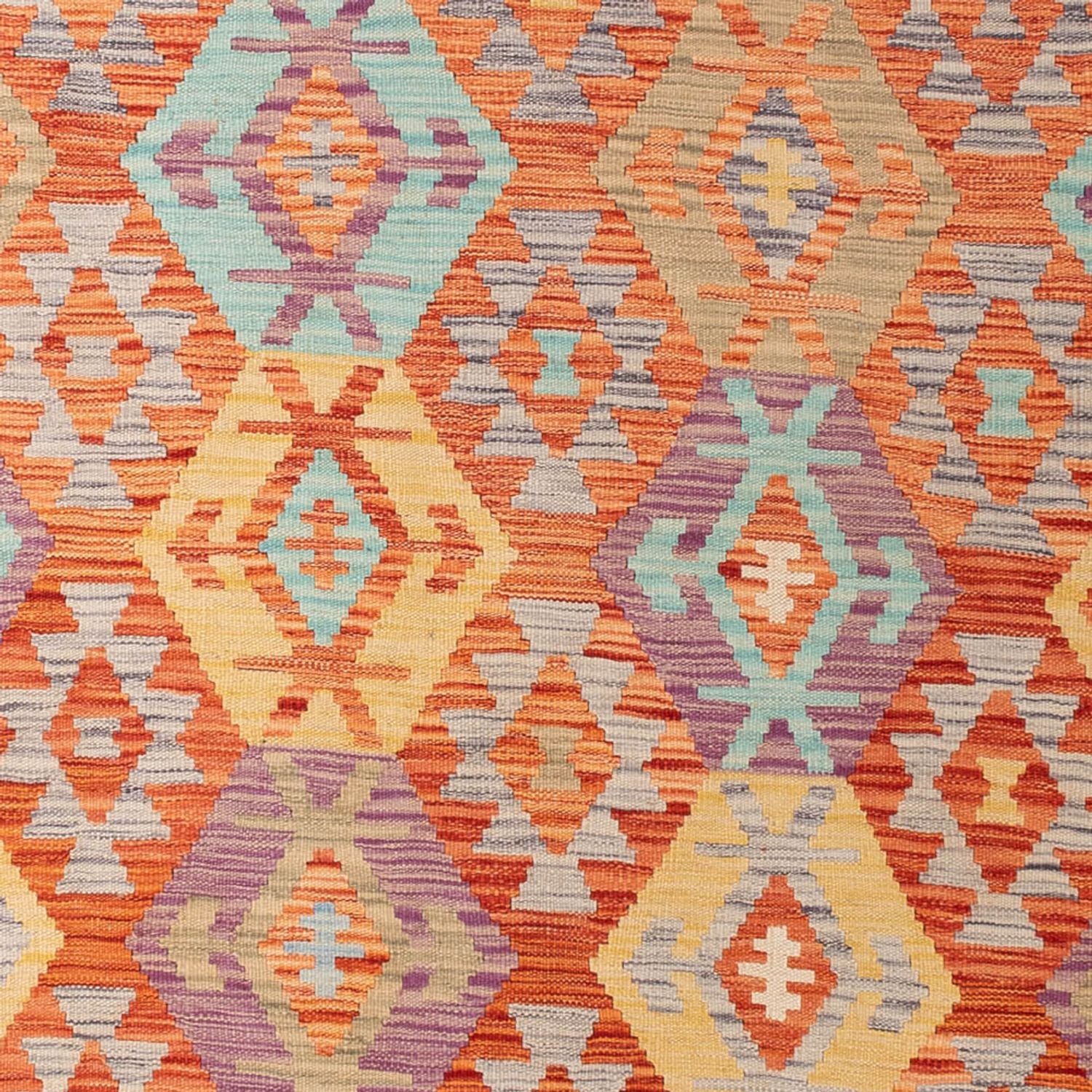 Alfombra Kelim - Splash - 288 x 206 cm - multicolor