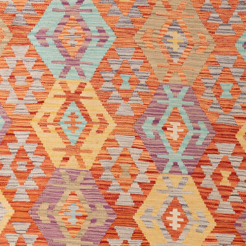 Alfombra Kelim - Splash - 288 x 206 cm - multicolor
