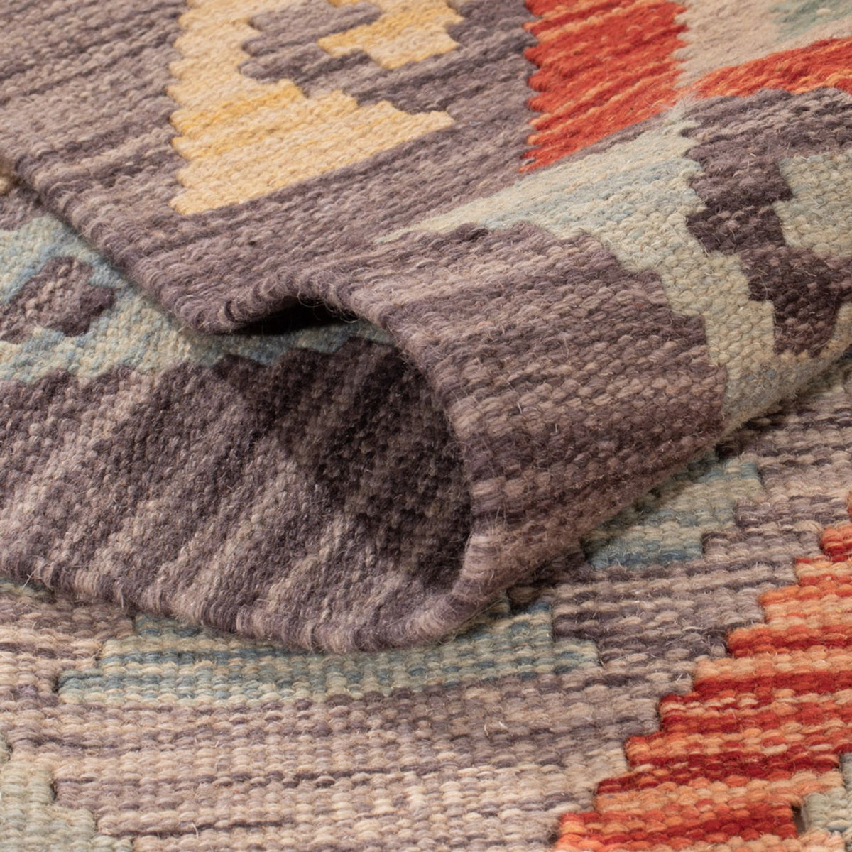 Alfombra Kelim - Splash - 300 x 202 cm - multicolor